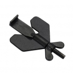 Reguliuojama Ne&scaron;iojama Durų Spyna Papildomas Privatumas Namų Saugumas Durų Stabdys Užrakinimo Spyna Vie&scaron;butis Apartamentai Bendrabutis Kelionės 304 Nerūdijančio Plieno Durų Spyna juoda