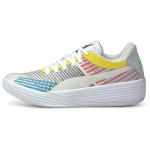 Puma Clyde All-Pro Balti Daugiaspalviai Unisex Sportbačiai Puma-White Blue-Atoll 194039-01 40