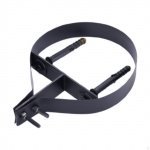 6 inch Chimney Pipe Bracket Stove Clamp Metal Sturdy, Adjustable, Split Ring Hanger, Wall