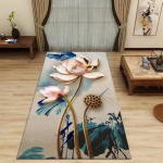 Four Seasons Super Smooth Big Week Mat meditacinis kilimėlis Kowtoh Big Head 108 kilimėlis Lotus Mat Buddha Atgailos kilimėlis 50 * 200cm