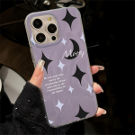 Plunksnų telefono dėklas, skirtas iPhone 11 13 16 Pro Max iPhone 14 15 Pro Max 12 13 Pro Max 16 Samsung S24 FE A55 A05S A54 S22 A15 S23 A12 A52S A34 A05S A14 iPhone 11 gryna