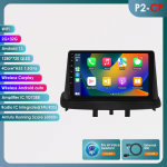 Ossuret 4G 9 Android 12 Automobilio radijo imtuvas GPS, skirtas Renault Megane 3 Fluence 2008 - 2014 Samsung SM3 2Din Carplay Automobilio stereo grotuvas, protinga navigacija P2CP 4Core 2G 32G AI