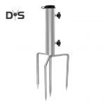 Terasos skėčio laikiklis, tvirtas, atsparus oro sąlygoms, lauko paplūdimys, smėlis, kiemas, veja, skėčio stovas, pagrindas, žemės smaigas, skėčio priedai A