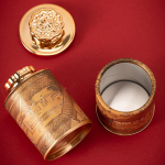 Mini Tu&scaron;čia Arbatos Skardinė Namų ūkio Žaliosios Juodosios Arbatos Sandarus Indelis Ne&scaron;iojama Kelioninė Maža Arbatos Pakavimo Dėžutė Popierinė Laikymo Skardinė 1pc