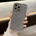 Madingas blizgantis telefono dėklas Huawei Nova 11, Nova 12 Pro, 12 Ultra, 13 Pro telefonams, galvanizuotas smūgiams atsparus apsauginis dėklas For Nova 11 rožinė