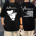 Deftones Mergaitės Akys Animacinis Mar&scaron;kinėliai 90-ųjų Vintažinė Mada Trumpomis Rankovėmis Juodi Vir&scaron;ūnės Vasara Japoni&scaron;kas Stilius O-kaklas Mar&scaron;kinėliai 72515 4XL