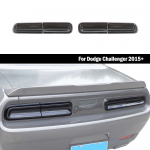 Automobilio galinio žibinto dangtelio apdailos apdaila, skirta &bdquo;Dodge Challenger 2015+&ldquo;, automobilio i&scaron;oriniai priedai(Rūkytas juodas)