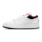 Air Jordan 1 Low GS Chicago Home Vaikams Sportbačiai Balti Infrared-23 Juodi 553560-160 36.5