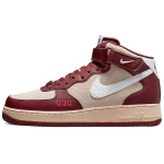 Nike Air Force 1 Mid City Pack - Londonas Vyri&scaron;ki sportbačiai Raudoni Team-Red Balti DO7045-600 42.5