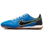 Nike React Tiempo Legend 9 Pro TF &Scaron;viesiai mėlyni su guminiu padu Vyri&scaron;ki kedai Lime-Glow Gum-Medium-Brown Black DA1192-403