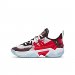 Air Jordan One Take 2 GS Balti Universitetiniai Raudoni Vaikams Sportbačiai Juodi CZ0840-106 38