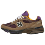 New Balance 993 Pagaminti JAV Grybų Vidurnakčio Violetiniai Unisex Sportbačiai Rudi U993MU 37.5