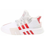 Adidas Originals Eqt Bask Adv Apvalus priekis Suvarstomi Neslystantis Patvarus Kvėpuojantis Žemi Gyvenimo būdo Laisvalaikio Batai Unisex Sportbačiai Balti Raudoni Pilki FW4250 36⅔