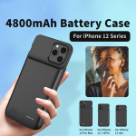 IPhone 12/12Pro i&scaron;orinis baterijos įkroviklio dėklas, Power Bank dangtelis