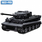 Antrojo pasaulinio karo karinis 1/28 mastelio Franz Staudegger Tiger sunkusis tankas konstruktorių rinkinys Antrojo pasaulinio karo Tiger tankų modelis Žaislai berniukams Dovanos