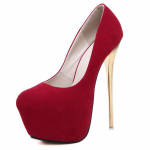 Didelis dydis 41 42 43 44 45 Seksualūs auk&scaron;takulniai Vestuviniai Moteri&scaron;ki Feti&scaron;iniai Batai Glaustai Moteri&scaron;ki Auk&scaron;takulniai Striptizo Flock Auk&scaron;takulniai 16 Cm Escarpins 35 raudona
