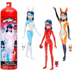 Miraculous Ladybug - Poup&eacute;e Marinette Color Change 26 cm - BANDAI raudona