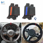 Automobilio zom&scaron;os odos vairo apdailos dangtelis BMW M Sport F10 F11 F12 F13 F20 F22 F30 F31 F32 F34 F36 F48 F39 F25 F26 F15 no hole-Red bar