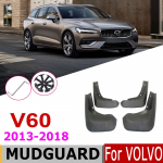 Automobilio purvasaugis, skirtas Volvo V60 Cross Country 1-os kartos 2018&ndash;2013 m. sparnas purvasaugis, purvasaugis purvasaugis Purvasaugių priedai 2017 m. juoda