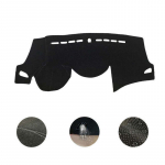Dashboard Dash Cover Mat Pad Carpet Non-slip Fit for Hyundai i30 2012 2013 2014 2015 2016 2017 LHD Black Polyester