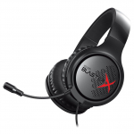 Creative Media Creative Sound BlasterX H3 žaidimų ausinės SBX-H3 juoda