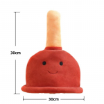 Juokinga tualeto stūmoklio skrybėlė I&scaron;daiga Animacinis galvos apdangalas Santechniko vakarėlio skrybėlės Cosplay kostiumo rekvizitai Vakarėlio reikmenys &Scaron;ventiniai aksesuarai