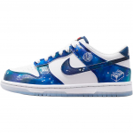 LEGO x Nike Dunk Neslystantys Atsparūs dilimui Žemi Vaikų Riedlenčių Batai Balti/Ry&scaron;kiai Mėlyni Paaugliams IM1448-100 36.5