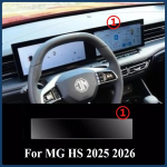 Skirta MG HS 2025 2026 PPF apsauginė plėvelė Priedai Interjeras Skaidrus TPU GPS navigacija Pavarų svirties skydelis Centrinės konsolės lipdukas For LHD