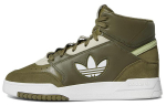 Adidas Originals Drop Step Xl 'Tamsiai žalia Balta &Scaron;viesiai pilka' GZ1572 44