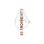 Swatch Meno Bendradarbiavimo Serija Kvarcinis Mechanizmas Atsparus Vandeniui Dizaino Tendencija Unisex Laikrodis 41Mm Baltas Ciferblatas Plastikinis Korpusas Silikoninis Dirželis SUOZ330 White