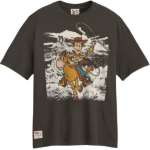 Levis X Toy Story Bendradarbiavimas Woody Spausdinimo Apvalia Kaklo Trumpomis Rankovėmis Mar&scaron;kinėliai Unisex Mar&scaron;kinėliai 0034T-0001 XS