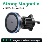 UGREEN Qi2 25W 15W Magnetinis automobilinis telefono laikiklis Belaidis įkroviklio stovas iPhone 17 16 15 Pro Max įkrovimui Magsafe automobilio įkrovikliui Qi2 15W