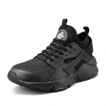 Lengvi tinkliniai bėgimo bateliai Unisex Kvėpuojantys sportiniai kedai MadaAvalynė Vyrai Moterys 45 black