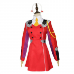 Žavingas Darling In The Franxx Zero Two Raudonas Uniformos Cosplay Kostiumas Helovinui Costume Set(No Wig),2XL red