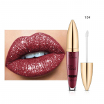 Pudaier Glitter Flip Matte perlamutrinis lūpų blizgis Nelipnus puodelis deimantinis lūpų blizgis 16#