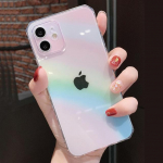 Spalvingas rožinis vaivoryk&scaron;tės skaidrus telefono dėklas, skirtas iPhone 14 Pro Max 13 12 11 X Xs Xr 7 8 Plus Mini Fashion mink&scaron;tas smūgiams atsparus dangtelis For iPhone 12 Pro
