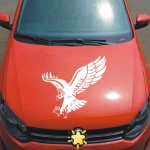 Erelio asmenybės gaubto lipdukai durų lipdukai kėbulo lipdukai įbrėžimai blokuoti automobilio modifikavimo lipdukus 30cm balta