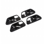 4vnt ABS anglies pluo&scaron;to tekstūros automobilio salono durų rankenos dubenėlio apdailos dangtelio apdailos priedai, skirti BMW 3 4 serijos F30 3GT F34