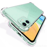 Storas Smūgiams Atsparus Silikoninis Skaidrus Dėklas Apple iPhone 16 15 14 Google Pixel 6 7 Motorola Edge 40 50 60 Moto G54 G84 G34 G85 G35 Apsauginis Dangtelis iPhone 13 Pro gryna