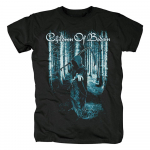 Sunkiojo metalo roko unisex mar&scaron;kinėliai trumpomis rankovėmis Children of Bodom Rock Tee Tops Kasdieniai Harajuku Streetwear Hiphop mar&scaron;kinėliai Unisex mar&scaron;kinėliai M