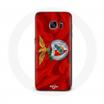 Coque Samsung Galaxy S6 slb benfica fond rouge