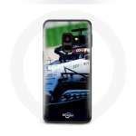 Coque pour Samsung Galaxy S9 Formule 1 Pierre Gasly Pilote F1 Blanc