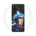 Coque pour Xiaomi Redmi Note 11 4G Lionel Messi Club de football de Barcelone FCB