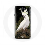 Coque pour Samsung Galaxy S5 Cacatoes Perroquets Blanc sur l'arbre
