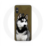 Coque pour Xiaomi Redmi Note 5 AI Dual Camera Husky de Sib&eacute;rie