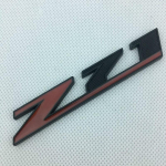 1 vnt. automobilio stiliaus cinko lydinio padengimas Z71 emblema priekinės grotelės ženklelis galinis ženklelis &scaron;oninis logotipas lipdukas Ch-evrol//et Badge Sticker sidabras/raudona
