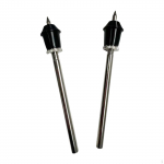 2x Floor Tom Legs būgnų komplekto atramos aparatūros rinkinys Metalinis būgno mu&scaron;amieji instrumentai