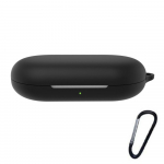 Silikoninis ausinių dėklas, atsparus dulkėms, apsaugantis nuo kritimo, &bdquo;Bluetooth&ldquo; ausinių apsauginis dangtelis, atsparus smūgiams, plaunamas, skirtas &bdquo;Anker Soundcore V20i&ldquo; juoda