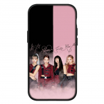 skirtas Samsung Galaxy S24 S23 iPhone 16 15 14 Xiaomi Redmi Note 13 12 11 10 8 Plus 9 Pro Max X XR telefono dėklas Rožinis korėjieti&scaron;kas juodas Kpop OPPO Huawei dangtelis for Redmi 13C 4G elnias