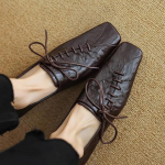 Batai Moteri&scaron;ki Auk&scaron;takulniai Eleganti&scaron;ki Auk&scaron;ti Kulniukai Prabangūs Seksualūs Žemi Kulniukai Kvadratinė Noselė Juodi &Scaron;ventinei Suknelei Moteri&scaron;ki Madingi Patogūs Pigūs I&scaron;pardavime 35 ruda